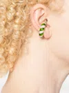 Fiorucci Striped Ear Cuff In Multi