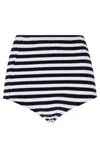 Fiorucci Striped-pattern Shorts In Blue