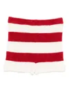 Fiorucci Striped Shorts In Multi