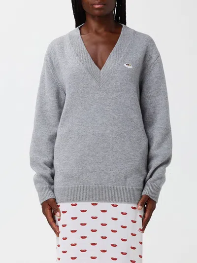 Fiorucci Sweater Woman Color Grey In Gray