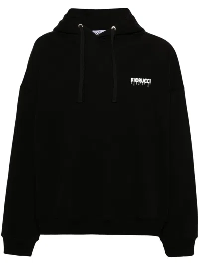 Fiorucci Hoodie Mit Vorstehendem Logo In Black