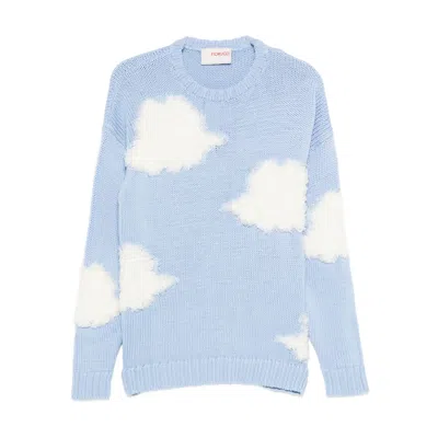 FIORUCCI SWEATERS BLUE