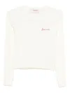 Fiorucci Sweaters Light And Natural In White