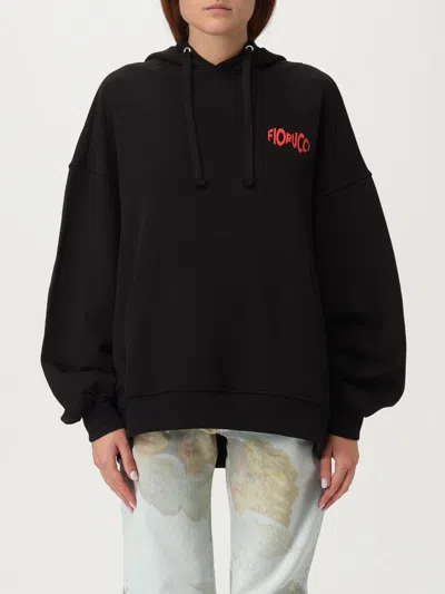 FIORUCCI SWEATSHIRT FIORUCCI WOMAN COLOR BLACK,H26861002