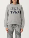 Fiorucci Sweatshirt  Woman Color Grey In Gray