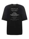 Fiorucci 'invitation Graphic' T-shirt In Black