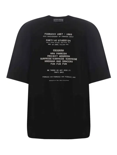 FIORUCCI CAMISETA - NEGRO
