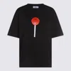 Fiorucci Lollipop Black T-shirt In Black