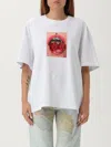 Fiorucci Short Sleeve Logo Tee In White