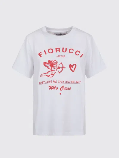 FIORUCCI T-SHIRT FIORUCCI WOMAN COLOR WHITE,H30195001