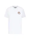 Fiorucci Cotton T-shirt With Angels Print In White