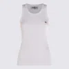 Fiorucci Angels Patch White Tank Top In White