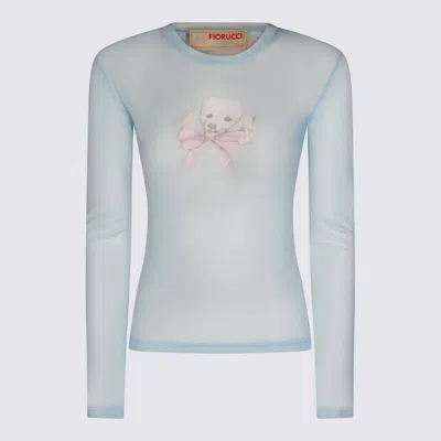 FIORUCCI TOP BLU E VERDI