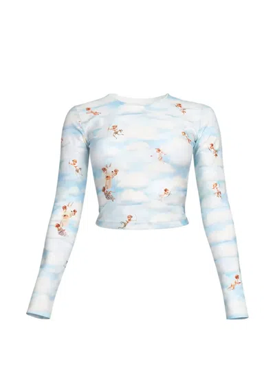 Fiorucci Top In Blue