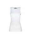 Fiorucci Angels Patch White Tank Top In White