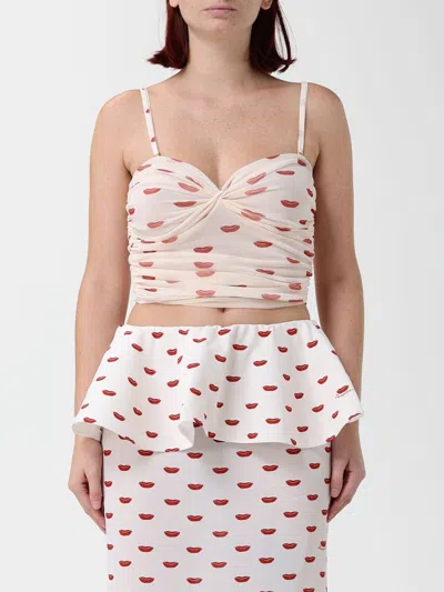 Fiorucci Top Woman Color White In Multi