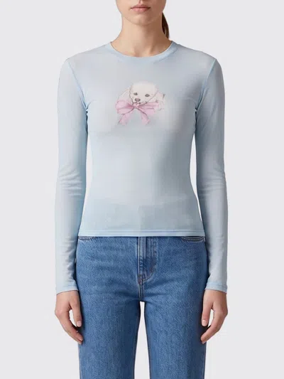 Fiorucci Top Woman  In Blue