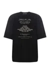Fiorucci 'invitation Graphic' T-shirt In Black