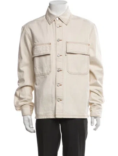 Pre-owned Fiorucci Trucker Jacket In Neutrals