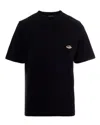Fiorucci T-shirt Regular Black Patch Angeli In Black