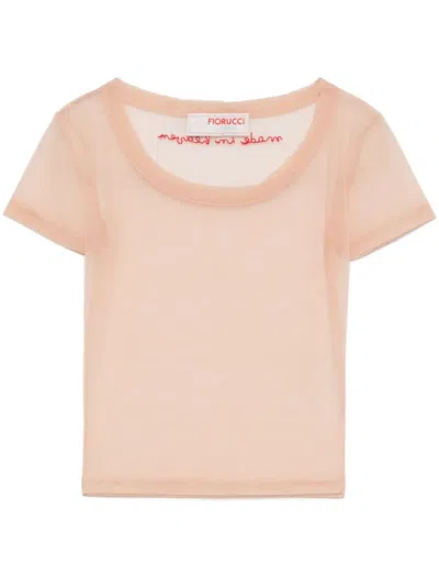 Fiorucci Tulle Tops. In Neutral