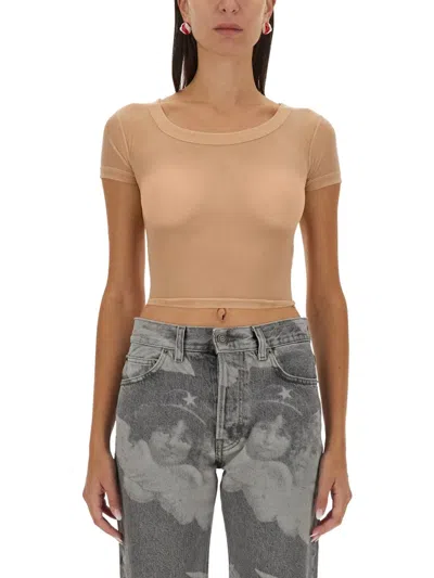 Fiorucci Tulle Tops. In Black