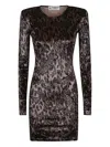 Fiorucci Mini Dress With Long Sleeves In Multi