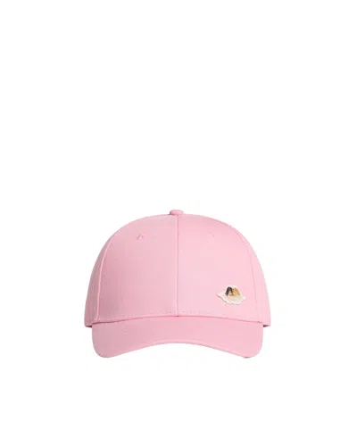 Fiorucci W02fpaha135 Cotton Angels Patch Baseball Cap In Pink