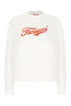 Fiorucci White Cotton Sweatshirt In White