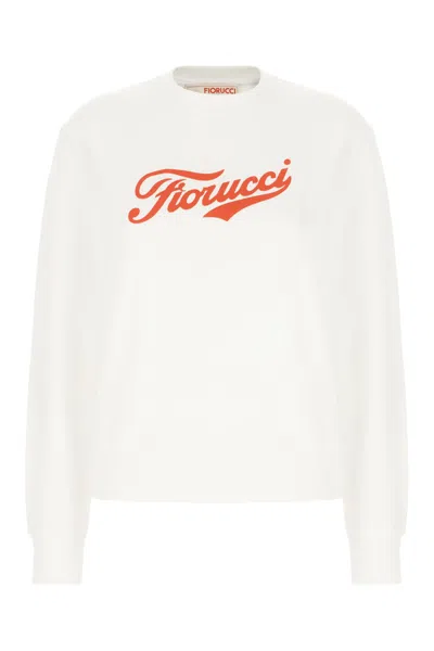 Fiorucci White Cotton Sweatshirt