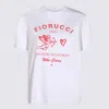 Fiorucci Cupid Love Club White T-shirt In White