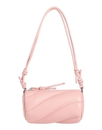 Fiorucci Woman Shoulder Bag Pink Size - Lambskin