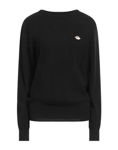 Fiorucci Woman Sweater Black Size Xl Wool