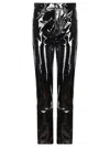 Fiorucci Vinyl Trousers In Black