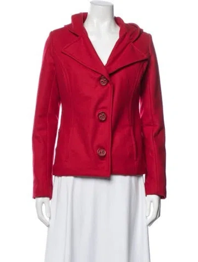 Pre-owned Fiorucci Wool Jacket In Red