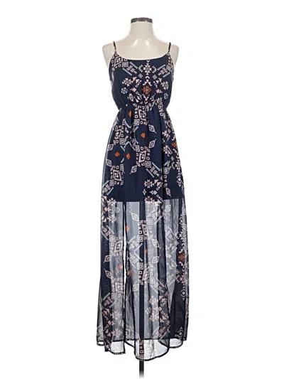Pre-owned Fire Los Angeles Casual Dress In Blue