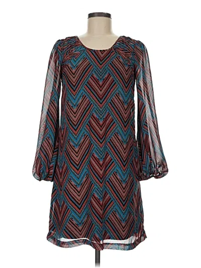 Pre-owned Fire Los Angeles Casual Dress In Teal