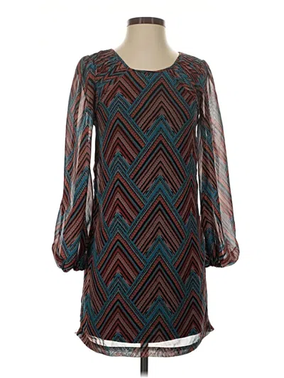 Pre-owned Fire Los Angeles Casual Dress In Teal