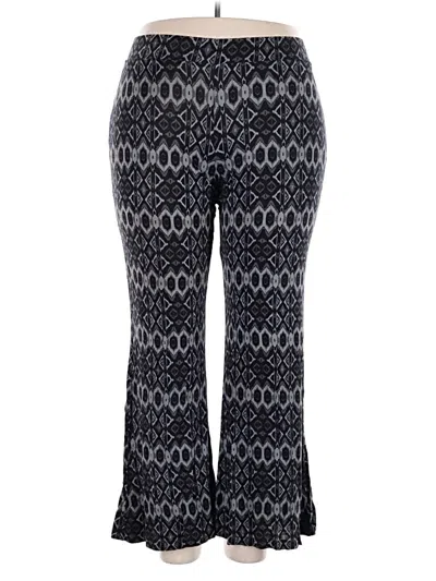 Pre-owned Fire Los Angeles Casual Pants In Black