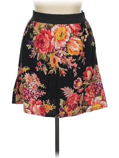 Pre-owned Fire Los Angeles Casual Skirt In Black