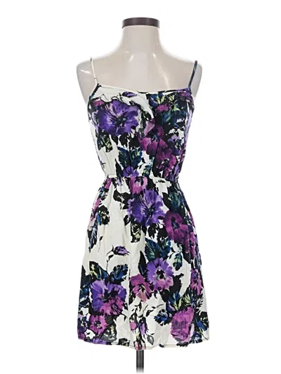 Pre-owned Fire Los Angeles Cocktail Dress In Purple