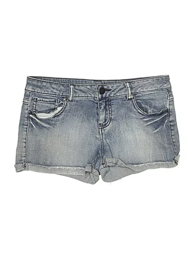 Pre-owned Fire Los Angeles Denim Shorts In Blue