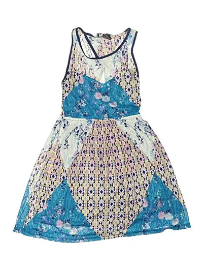 Pre-owned Fire Los Angeles Kids' Dress In Blue