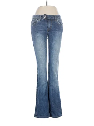 Pre-owned Fire Los Angeles Jeans In Blue