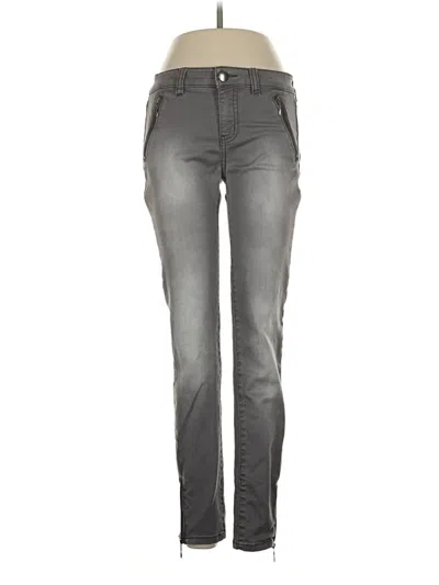 Pre-owned Fire Los Angeles Jeans In Gray