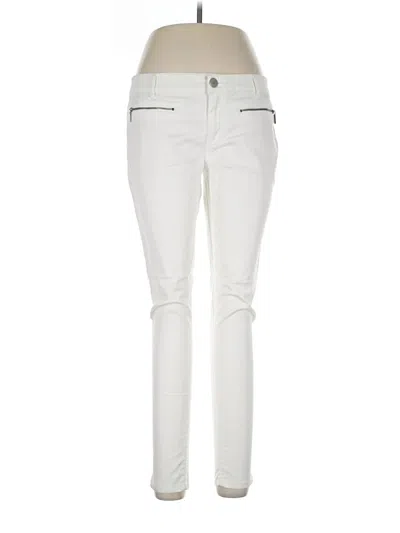 Pre-owned Fire Los Angeles Jeans In Ivory