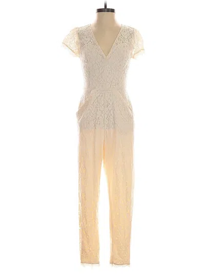 Pre-owned Fire Los Angeles Jumpsuit In White