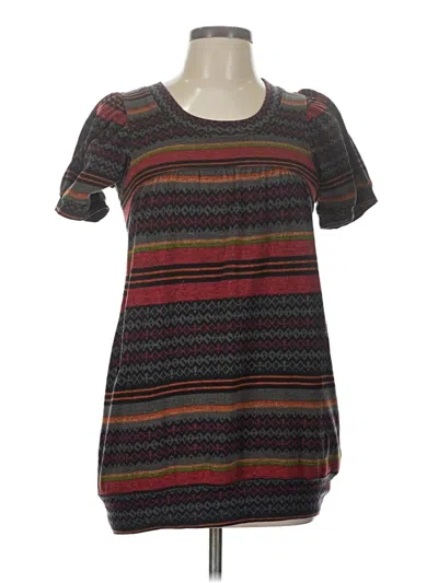 Pre-owned Fire Los Angeles Poncho In Brown