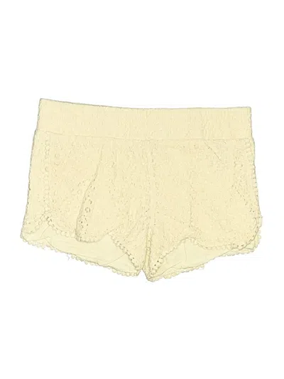 Pre-owned Fire Los Angeles Shorts In Ivory