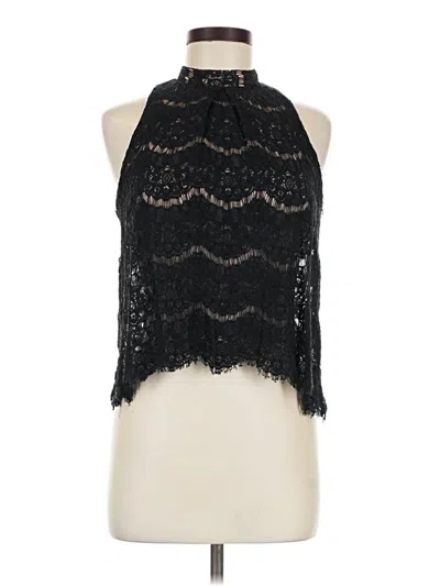 Pre-owned Fire Los Angeles Sleeveless Blouse In Black